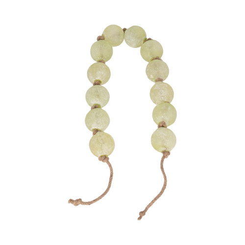 Beaded Glass Garland 48" - Green Beaded Glass Garland 48" - Green