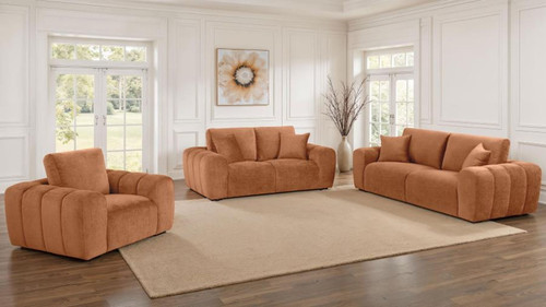 Burnett - Chenille Upholstered Sofa Set Burnett - Chenille Upholstered Sofa Set