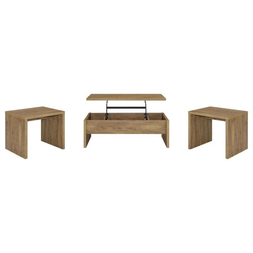 Canoga - Lift Top Cocktail Coffee Table Set - Mango