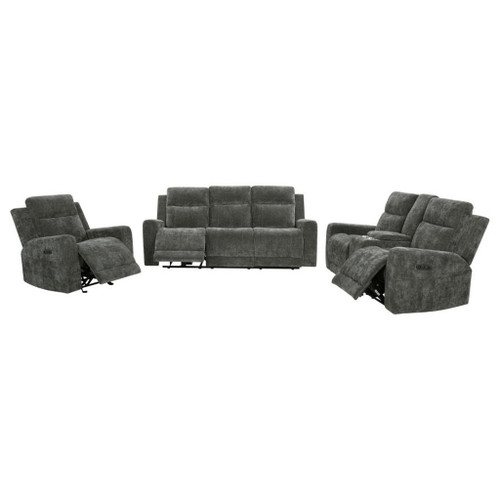 Kennett - Chenille Power Reclining Sofa Set Kennett - Chenille Power Reclining Sofa Set