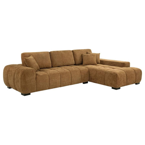 Octavia - Fabric Upholstered Sectional Chaise Sofa Octavia - Fabric Upholstered Sectional Chaise Sofa