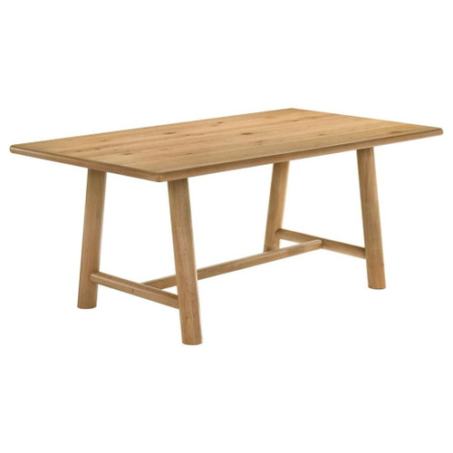 Duncan - 71" Rectangular Wood Dining Room Table - Washed Oak Duncan - 71" Rectangular Wood Dining Room Table - Washed Oak
