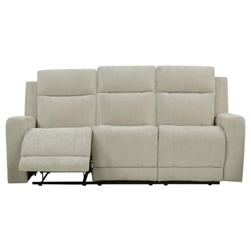 Kennett - Chenille Upholstered Power Reclining Sofa - Ivory Kennett - Chenille Upholstered Power Reclining Sofa - Ivory