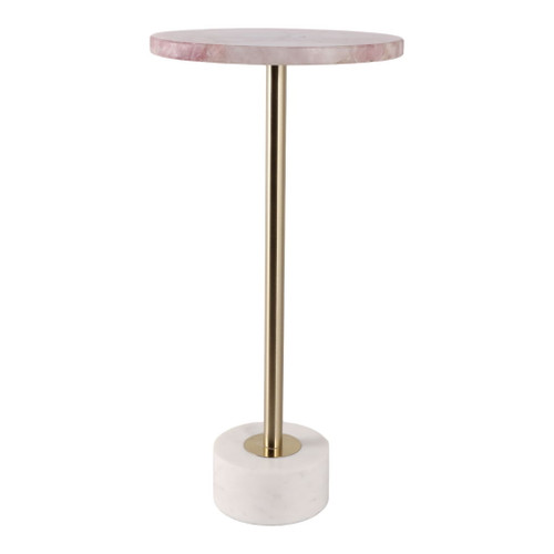 24" Duncan Quartz Accent Table - Pink 24" Duncan Quartz Accent Table - Pink