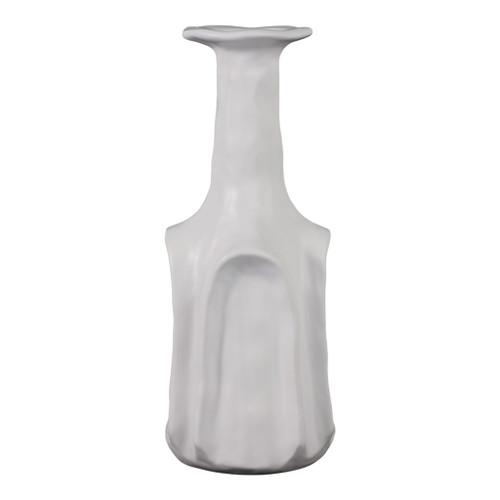 17" Fredonia Vase - White