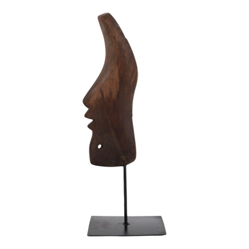15" x 5" Shoe Mold Face - Natural 15" x 5" Shoe Mold Face - Natural