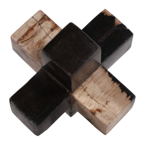 5" Petrified Wood Jack - Multi 5" Petrified Wood Jack - Multi