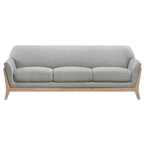 Vaughn - Fabric Upholstered Flared Arm Sofa Set