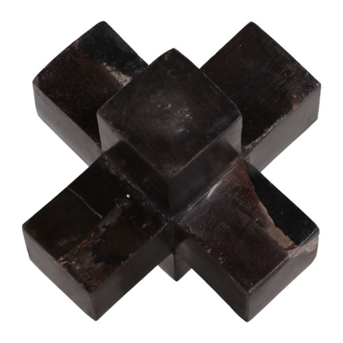 5" Petrified Wood Jack - Black 5" Petrified Wood Jack - Black