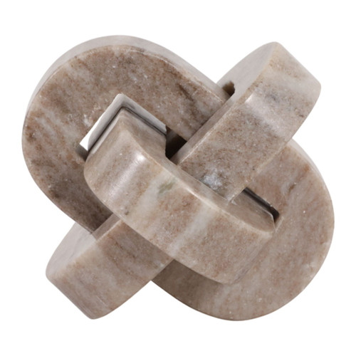 5" Onyx Marble Rounded Knot - Tan 5" Onyx Marble Rounded Knot - Tan