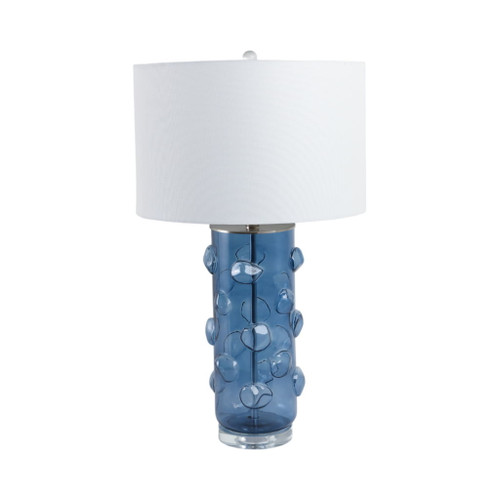 29" x 17" Glass Bubbles Table Lamp - Blue 29" x 17" Glass Bubbles Table Lamp - Blue