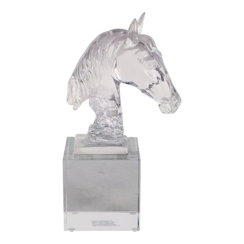 Somerton Crystal Horse Statuary - Gray Somerton Crystal Horse Statuary - Gray