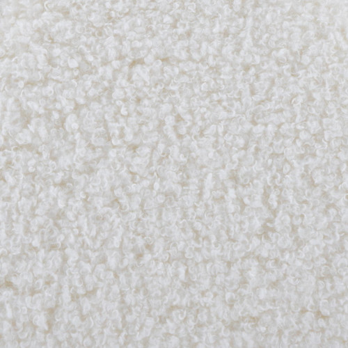 Daisy - Ottoman - White Fabric