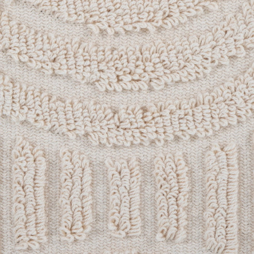 Tahoe - Sand Ottoman - Beige Cotton