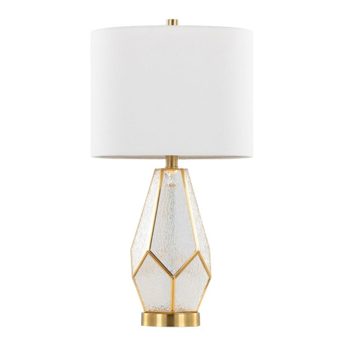 Geo - Rain Glass Table Lamp (Set of 2)
