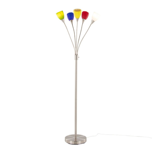 Medusa - Metal Floor Lamp 5 Arm