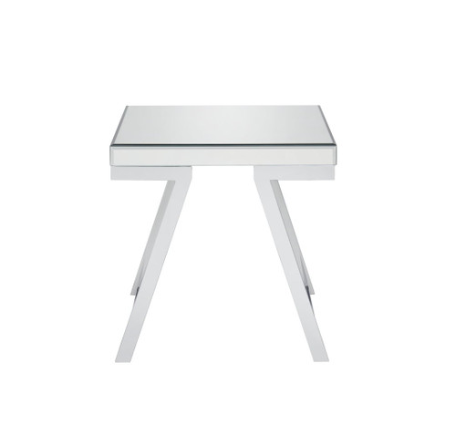 Alfresco - Mirrored Top Square End Table - Silver Alfresco - Mirrored Top Square End Table - Silver