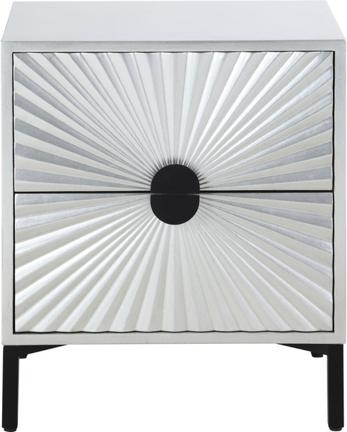 Glitz - Side Table - Antique Silver