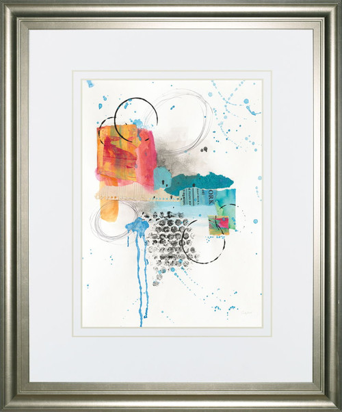 Abstract Skyline I By Courtney Prahl - White
