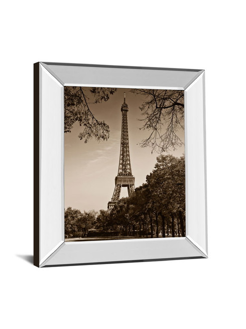 An Afternoon Stroll-pari By Maihara - Mirrored Frame Real Glass - Light Brown