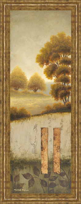 Beyond The Forest By Michael Marcon - Framed Print Wall Art - Beige