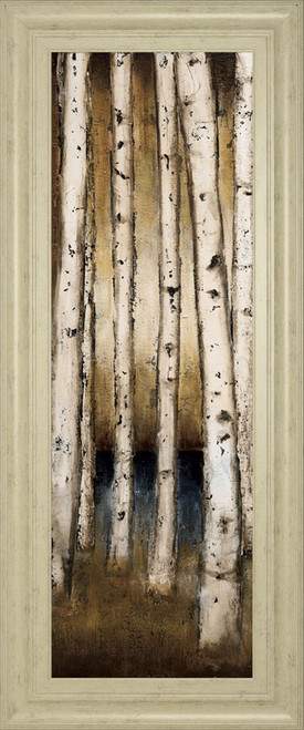 Birch Landing I By St Germain - Framed Print Wall Art - Beige