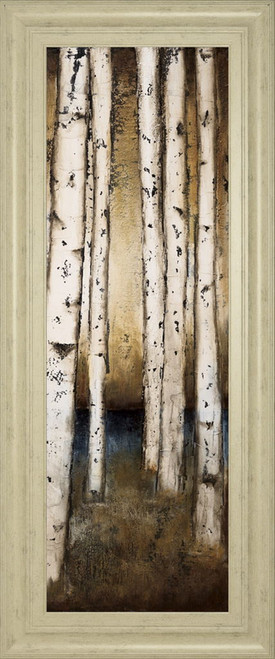 Birch Landing III By St Germain - Framed Print Wall Art - Beige