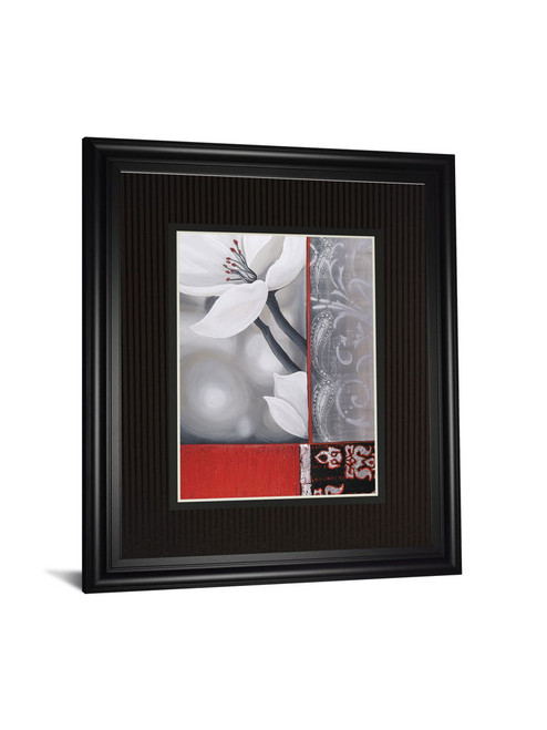 Bohemia Flora By Jasmin Zara Copley - Framed Print Wall Art - Dark Gray