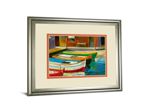 Canal Street I By Dupre - Framed Print Wall Art - Beige