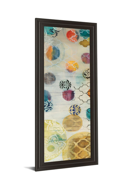 Casa Blanca Panel I By Jeni Lee - Framed Print Wall Art - Beige