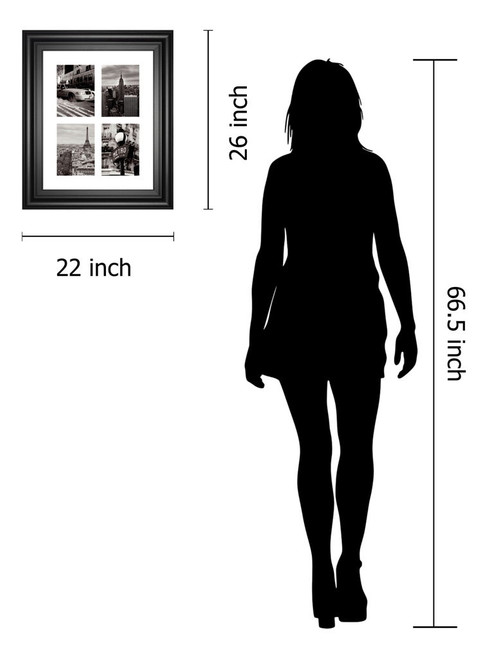 City Composite By Joseph Eta - Framed Print Wall Art - Black