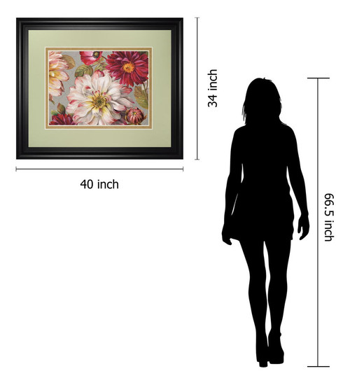 Classically By Lisa Audit - Framed Print Wall Art - Green