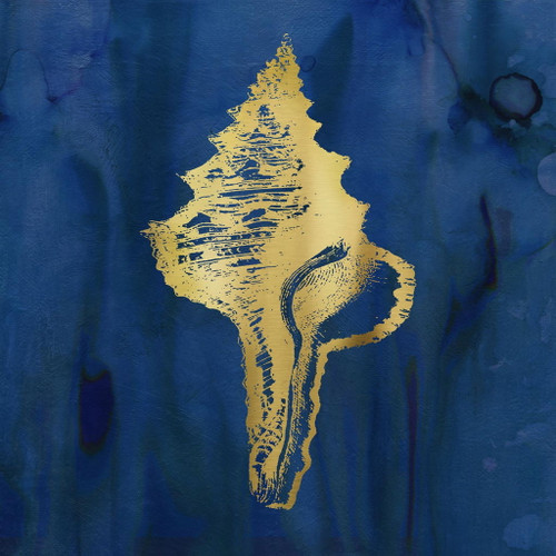 Framed - Indigo Sea Treasure I By Carol Robinson - Blue