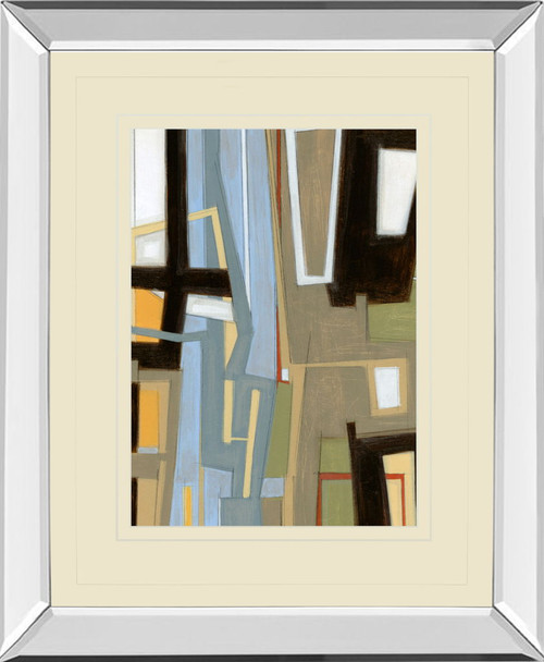 High Expectations Il By Norman Wyatt Jr. - Mirror Framed Print Wall Art - Beige