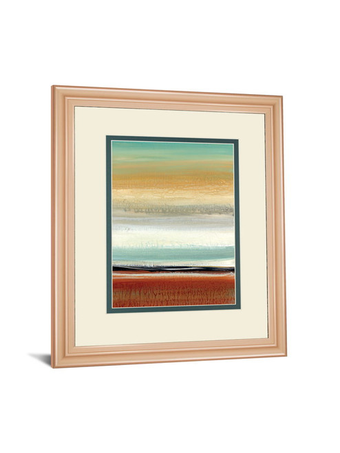 Horizon Lines II By Tesla - Light Brown