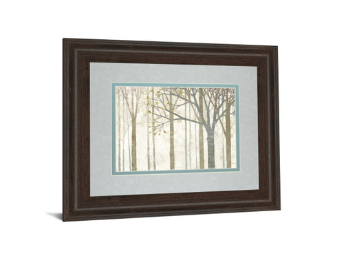 In Springtime No Border By Katherine Lowell - Framed Print Wall Art - Beige