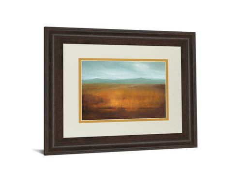 Last Light By Caroline Gold - Framed Print Wall Art - Orange