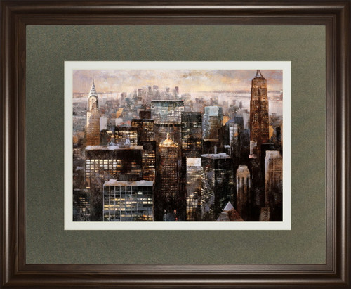 Manhattan By Night By Bofarull - Dark Brown