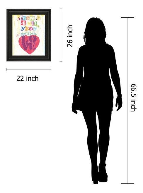 Must Be Love Il By Tom Frazier - Framed Print Wall Art - Purple