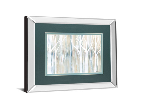 Mystical Woods By Debbie Banks - Mirror Framed Print Wall Art - Gray