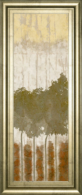 Nature's Quartet I By Alonzo Saunders - Framed Print Wall Art - Light Brown