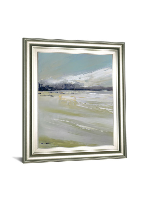 New Beginning By Fournier - Framed Print Wall Art - Blue