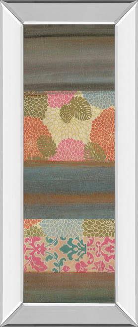 Pretty In III By Willie -aldridge - Mirror Framed Print Wall Art - Dark Gray