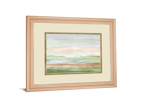 Pursuit By Ruth Palmer - Framed Print Wall Art - Pink