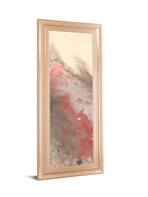 Sang Froid I By Dlynn Roll - Framed Print Wall Art - Beige