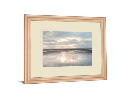Silver Sands By Assaf Frank - Framed Print Wall Art - Beige