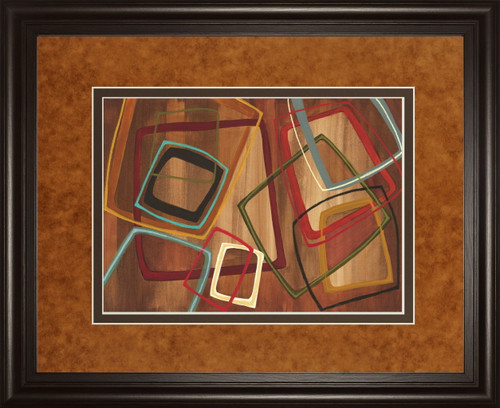 Twenty Tuesday I By Jeni Lee - Framed Print Wall Art - Light Brown