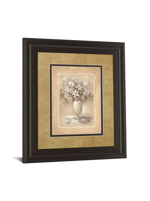 Bounty Il By Vivian Flasch - Framed Print Wall Art - Light Brown