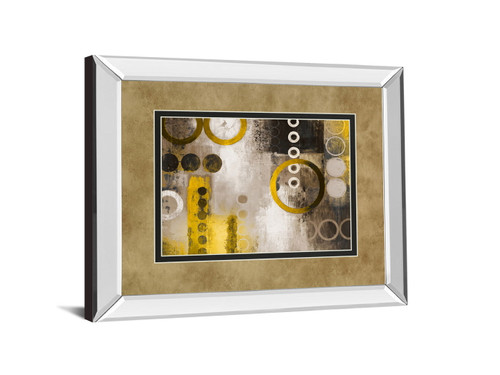 Liberated By Michael Marcon - Mirror Framed Print Wall Art - Light Brown