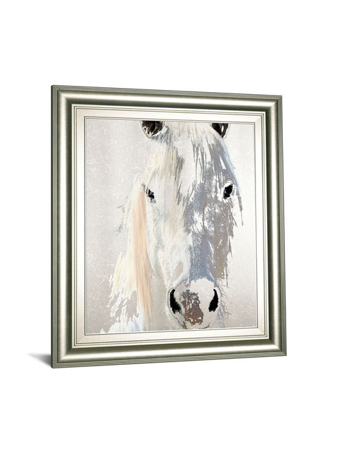 Sage By Marvin Pelkey - Framed Print Wall Art - Pearl Silver